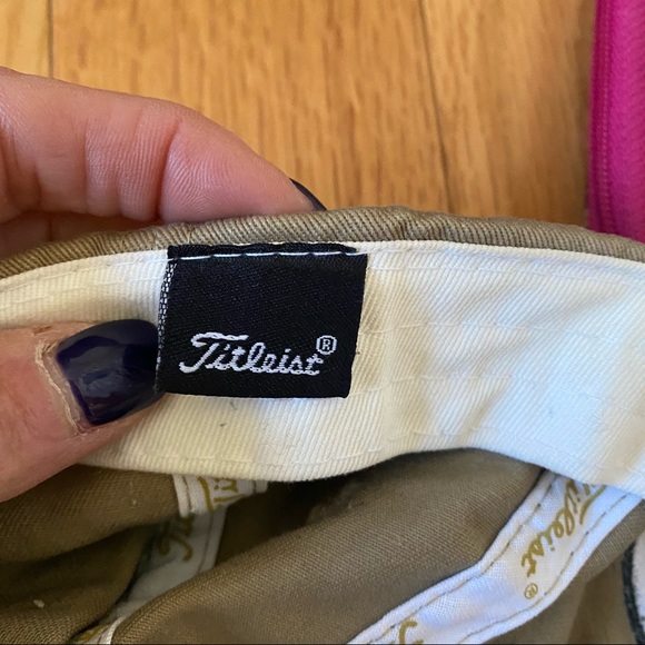 Titleist Tan Khaki Tour Pro V1 Adjustable Hat - Picture 6 of 6